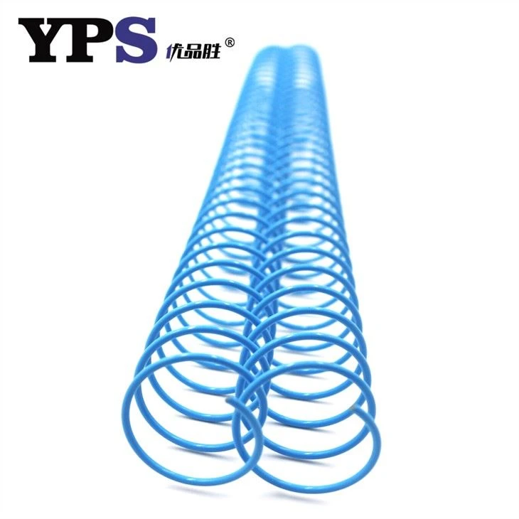 Blue Metal Single Spiral Binding Coil